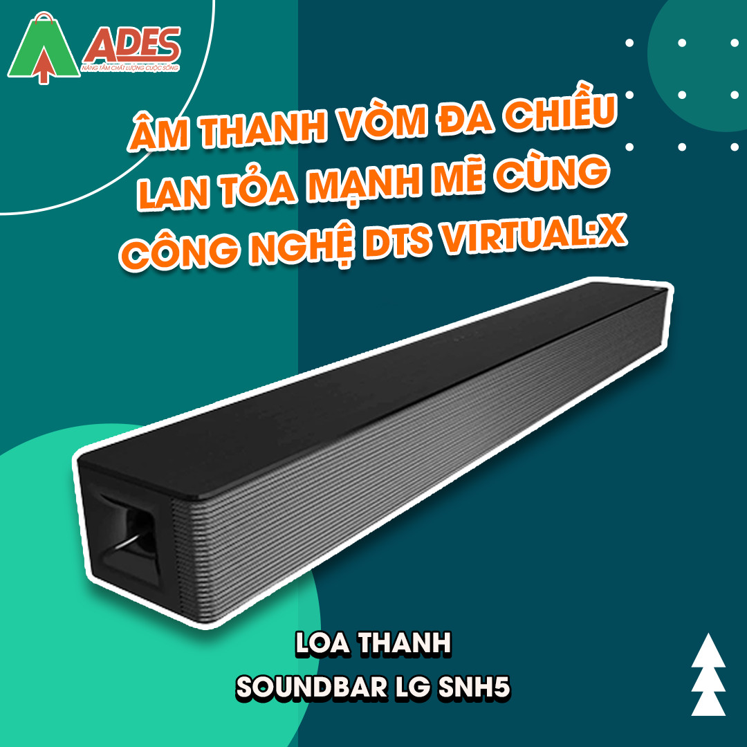 am thanh Loa thanh soundbar LG SNH5
